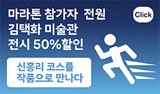 김택화미술관 전시 50%할인